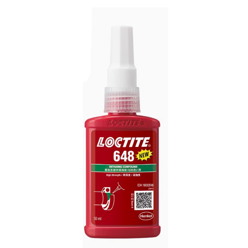 乐泰LOCTITE648圆柱形部件固持胶
