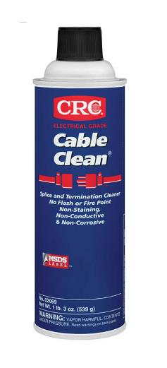 CRC02069 Cable Clean电缆清洁剂,防锈切削油,微乳化切削液
