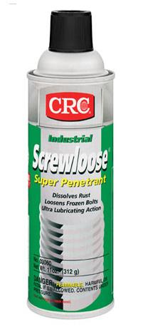 CRC03060 Screwloose ® Super Penetrant 级渗透松锈剂,漆雾凝聚剂,乐泰胶