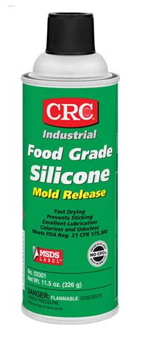 CRC03301 Food Grade Silicone食品级硅质润滑剂,带锈防锈剂,喷淋防锈油