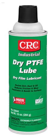 CRC03044 Dry PTFE Lube干性膜润滑剂,喷淋防锈油,脱漆剂