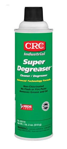 CRC03110 Super Degreaser 超级除油清洁剂,漆包线脱漆剂,漆雾凝聚剂