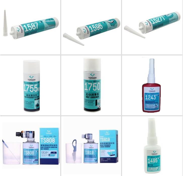 天山可赛新产品,漆雾凝聚剂,乐泰胶